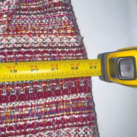 Halogen Multicolor Tweed Wrap Mini Skirt | Size 12 | Nordstrom - Picture 9 of 10